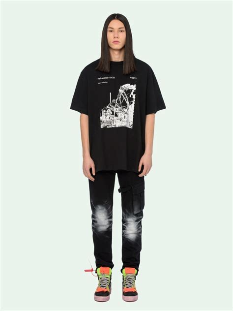 off white ruined factory shirt